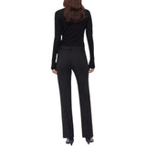 Pantaloni donna con piega stirata