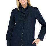 Abito donna chemisier in denim