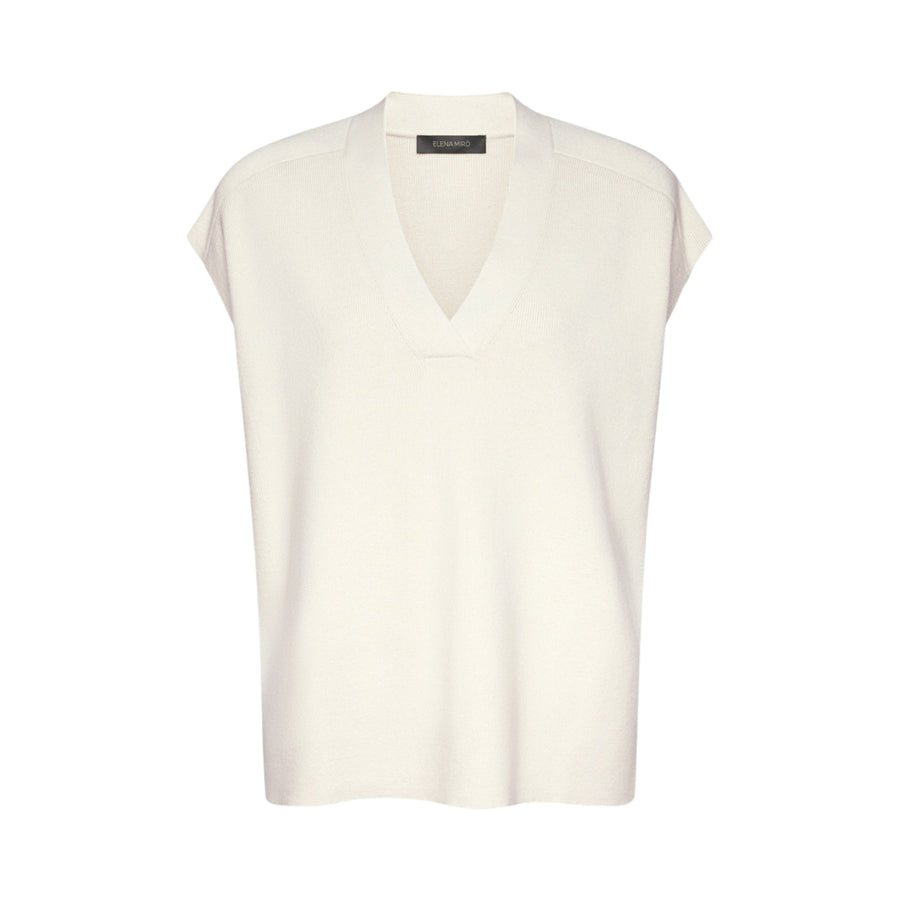 Gilet donna scollato a V