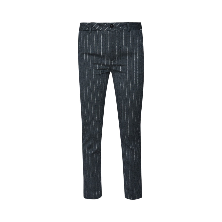 Pantaloni donna chino gessati