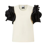 T-shirt donna di cotone boxy fit