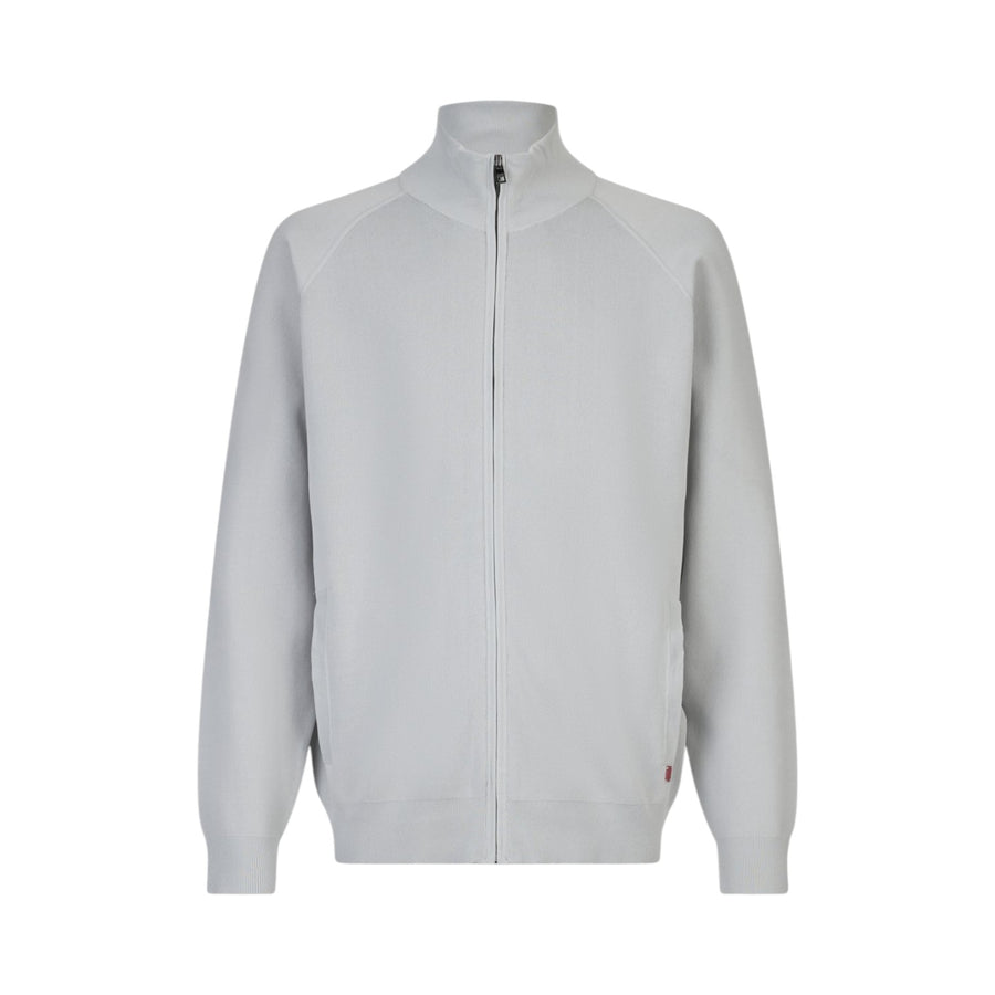 Cardigan uomo in cotone con zip