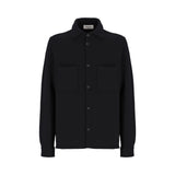 Camicia uomo con cappuccio in lana e cashmere