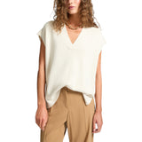 Gilet donna scollato a V
