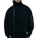 Bomber uomo over con doppia chiusura