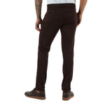Pantaloni uomo slim-fit da completo in punto milano