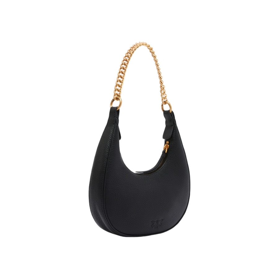 Borsetta donna a spalla Brioche Bag arrotondata in pelle