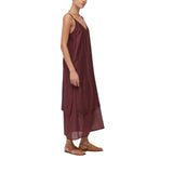 Abito donna in misto lino