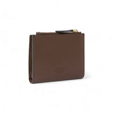 Portafoglio donna zip-around in nappa chevron