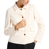 Giacca donna sciancrata con bottoni