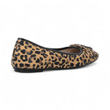 Ballerine donna stampa animalier con logo Love Birds