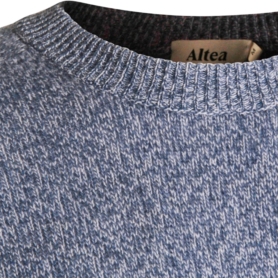 Maglione uomo girocollo effetto melange