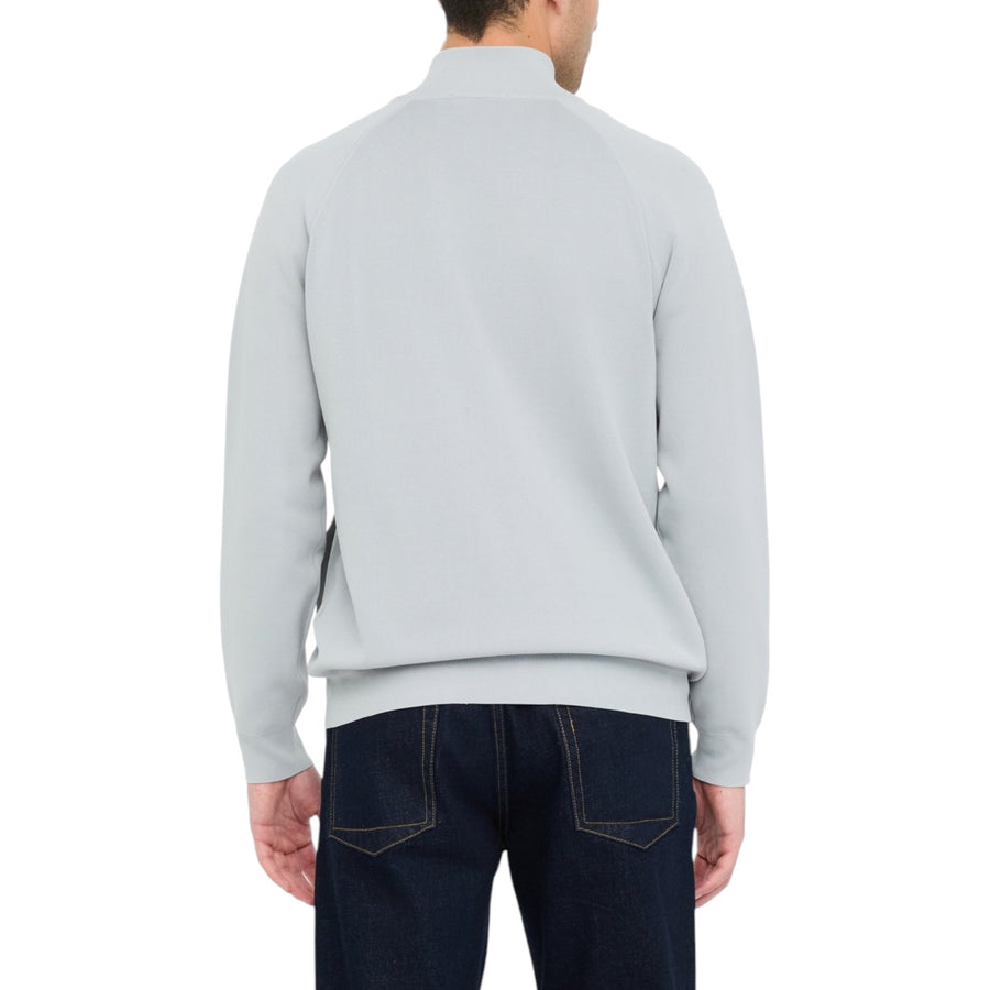 Cardigan uomo in cotone con zip