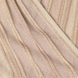 Abito donna lungo in maglia lurex rigata