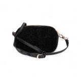 Borsa donna a tracolla piccola in teddy