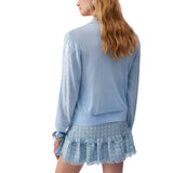 Maglia donna con paillettes