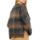 Maglia donna con paillettes