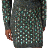 Gonna donna gioiello mouliné