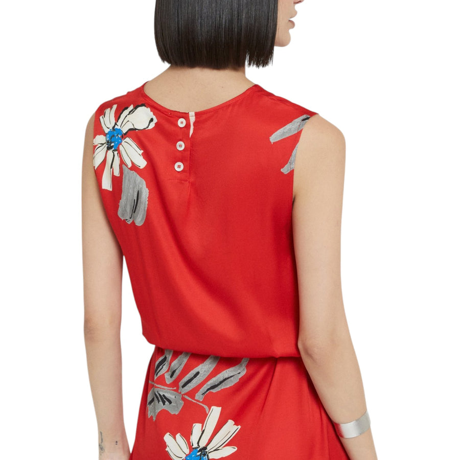 Abito donna midi in viscosa