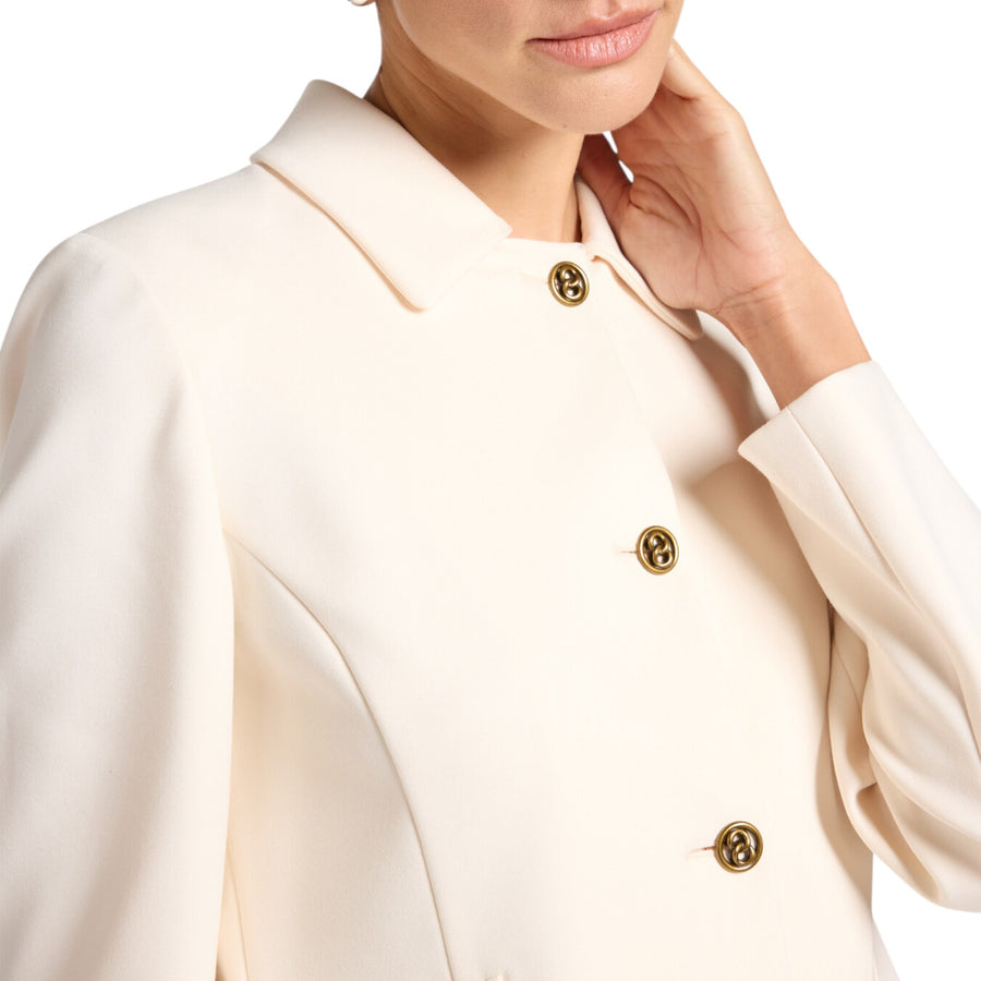 Giacca donna sciancrata con bottoni