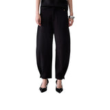 Pantaloni donna balloon in punto milano