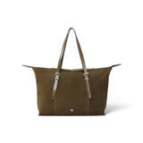 Borsa donna tote in suede con dettagli texani