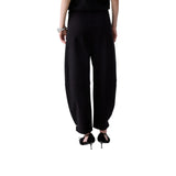 Pantaloni donna balloon in punto milano