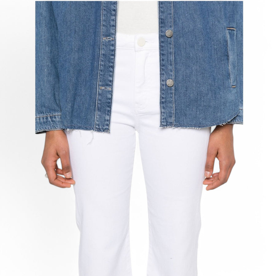 Jeans donna Pinko bianco