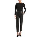 Pantalone donna in ecopelle