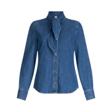Camicia donna in denim