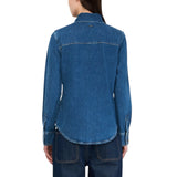 Camicia donna in denim