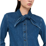Camicia donna in denim