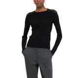 Maglia donna con pizzo