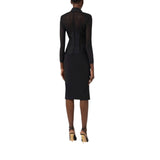 Giacca donna bustier in tessuto bielastico e tulle