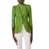 Giacca donna in misto lino
