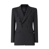 Giacca donna doppiopetto slim fit