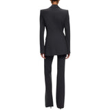Giacca donna doppiopetto slim fit