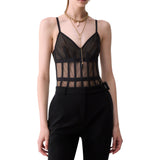Body donna in tulle