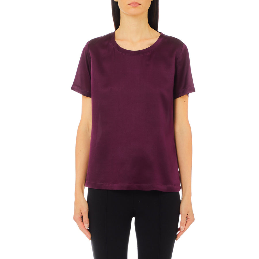 Blusa donna misto seta