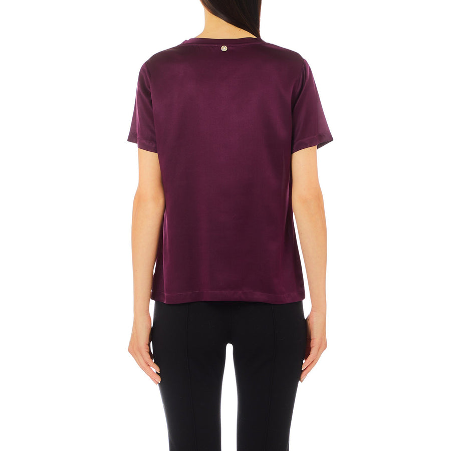 Blusa donna misto seta