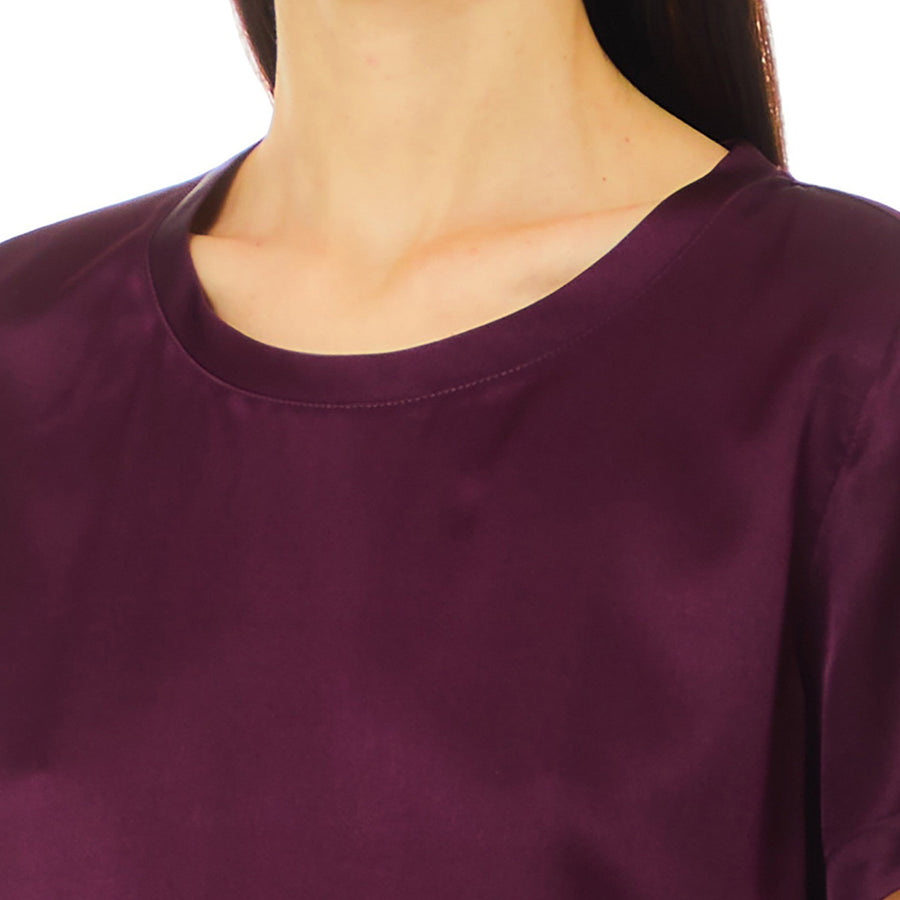 Blusa donna misto seta