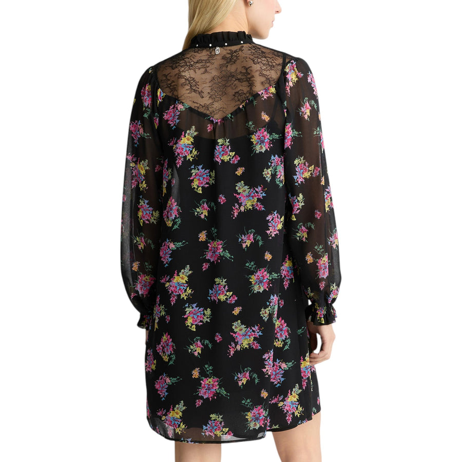 Abito donna in georgette floreale