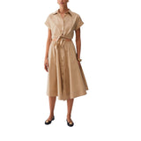 Abito donna chemisier con cut-out