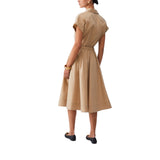 Abito donna chemisier con cut-out