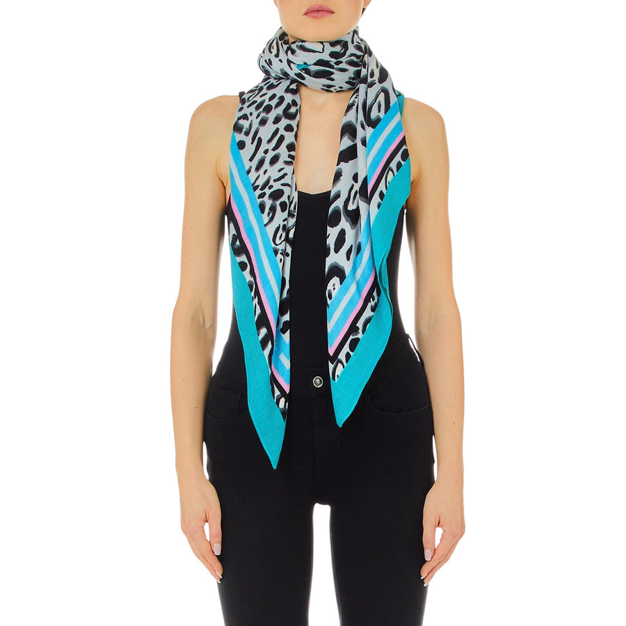 Foulard donna animalier