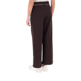 Pantaloni donna flare a vita alta