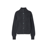 Cardigan donna in lana con ricamo
