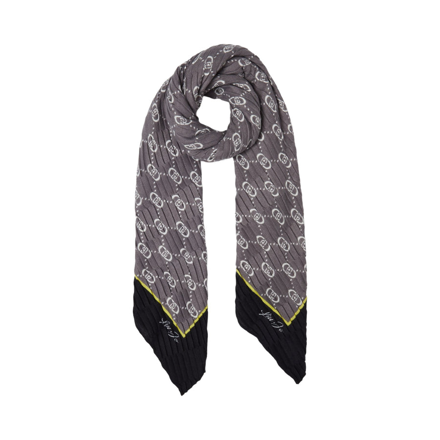 Foulard donna monogram plissé