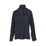 Blusa donna fluida con spacchi