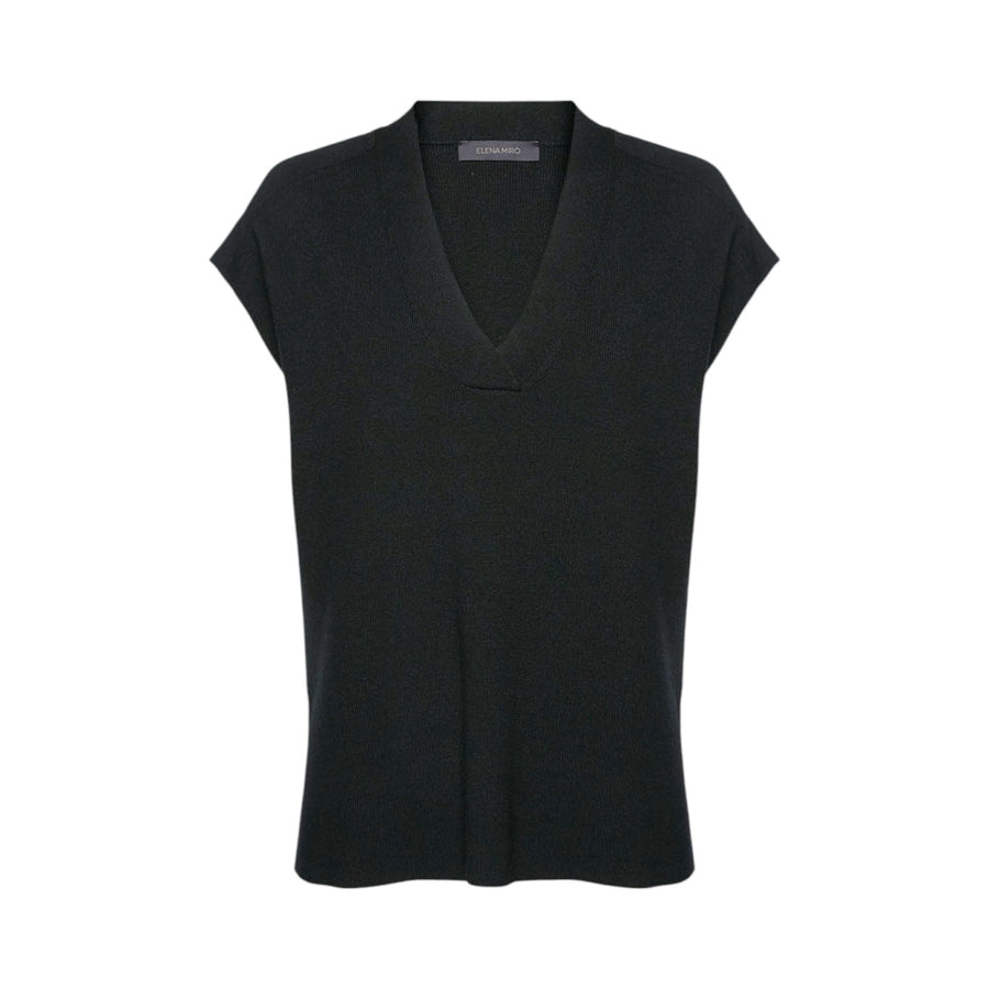Gilet donna scollato a V